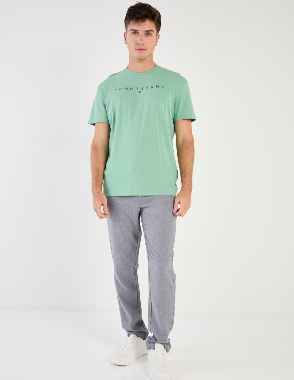 Playera Linear cuello redondo para hombre 3