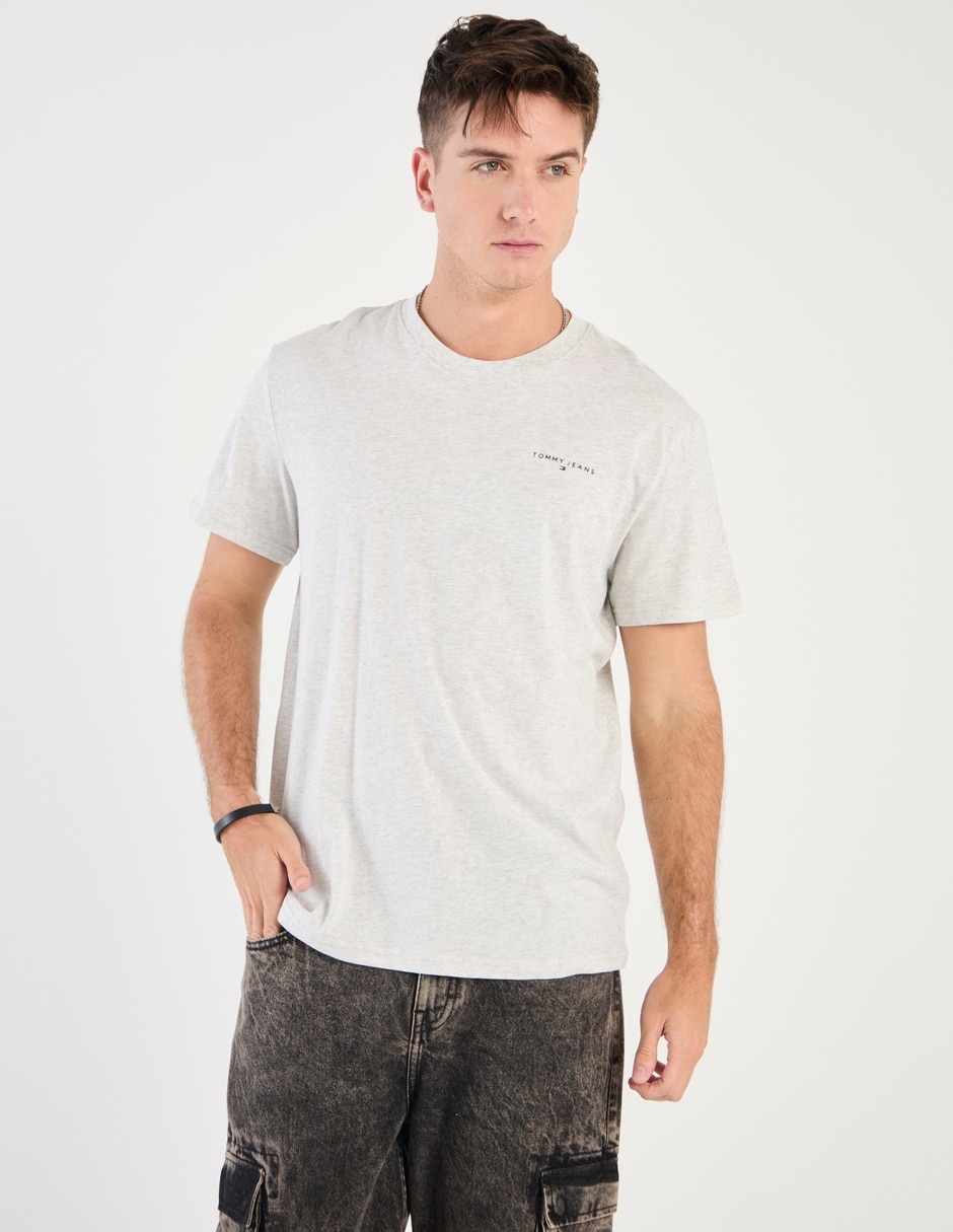 Playera Linear cuello redondo para hombre