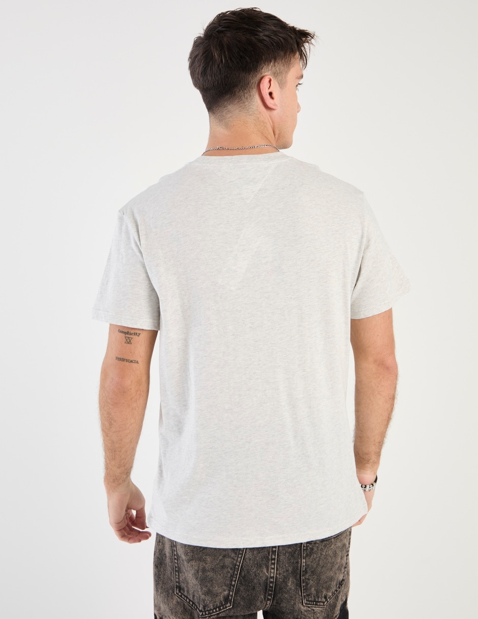 Playera Linear cuello redondo para hombre 2