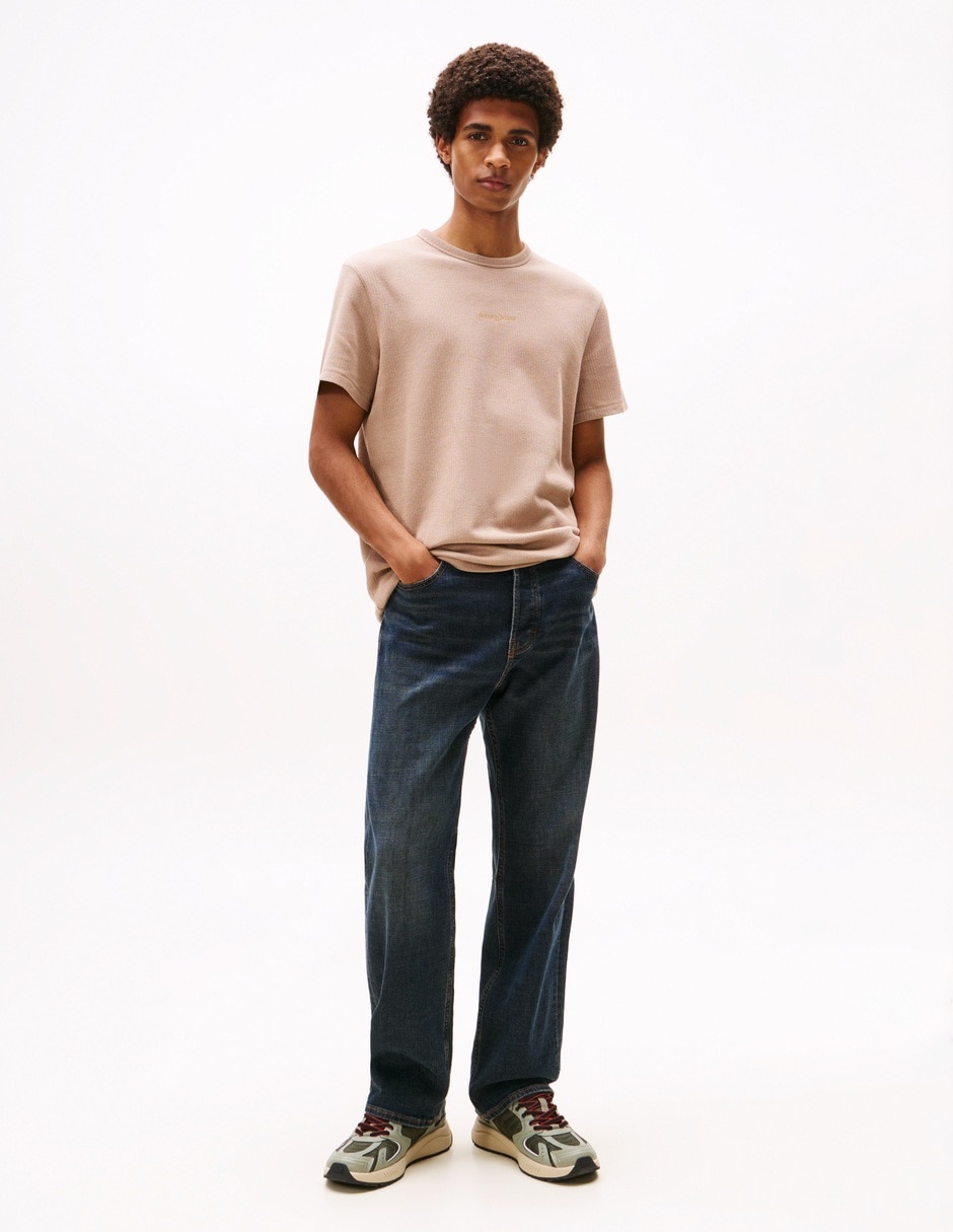 Playera Script cuello redondo para hombre 3