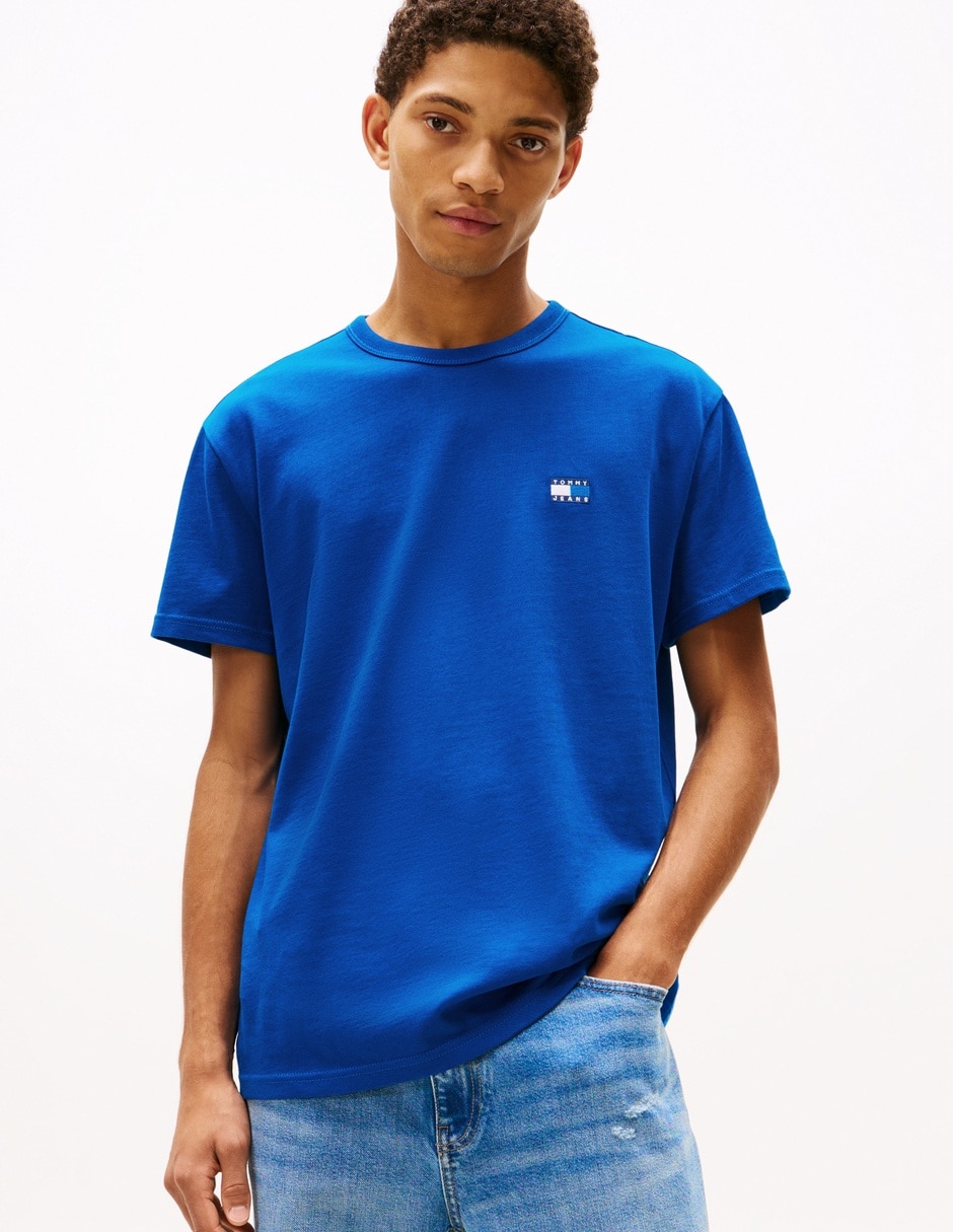 Playera Badge cuello redondo para hombre