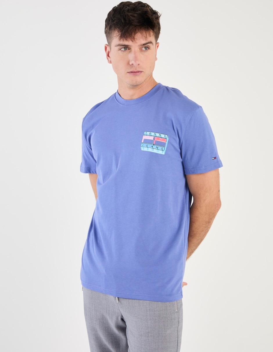 Playera Dna Twist cuello redondo para hombre