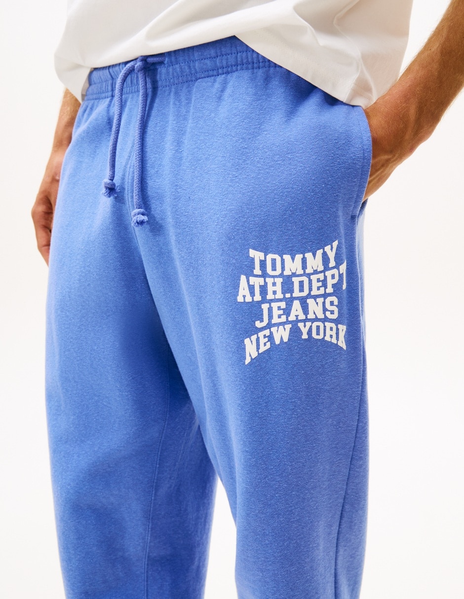 Pants regular con jareta para hombre 2