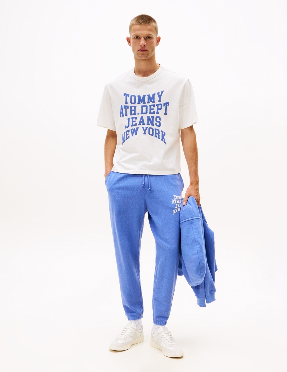 Pants regular con jareta para hombre 3