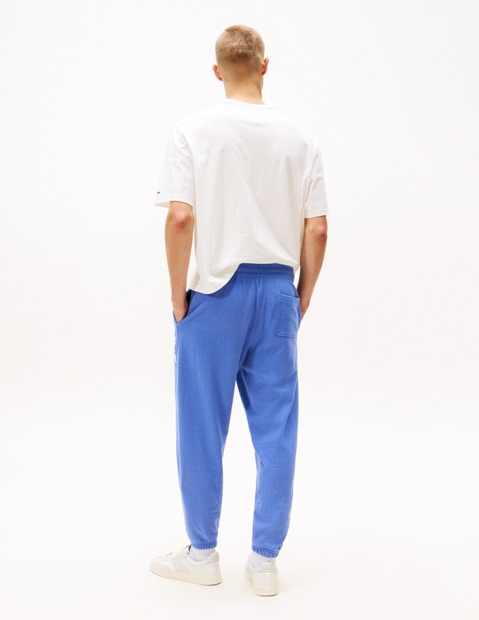 Pants regular con jareta para hombre 4