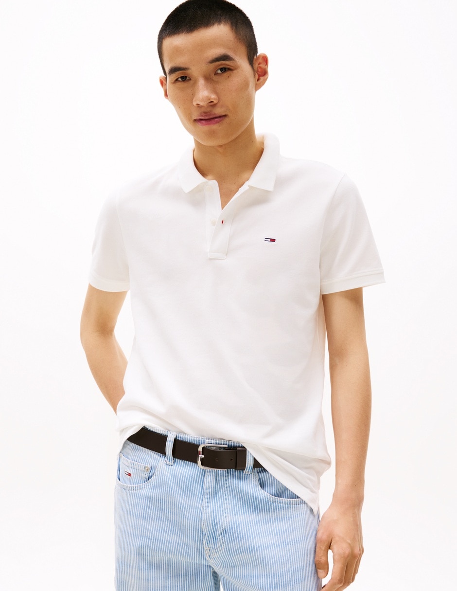 Playera tipo polo Classic flag para hombre