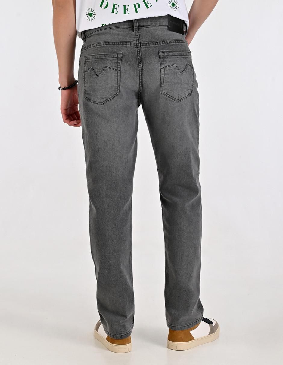 "jeans" regular straight supply 14-0540-2944 "lavado" whisker "para hombre"