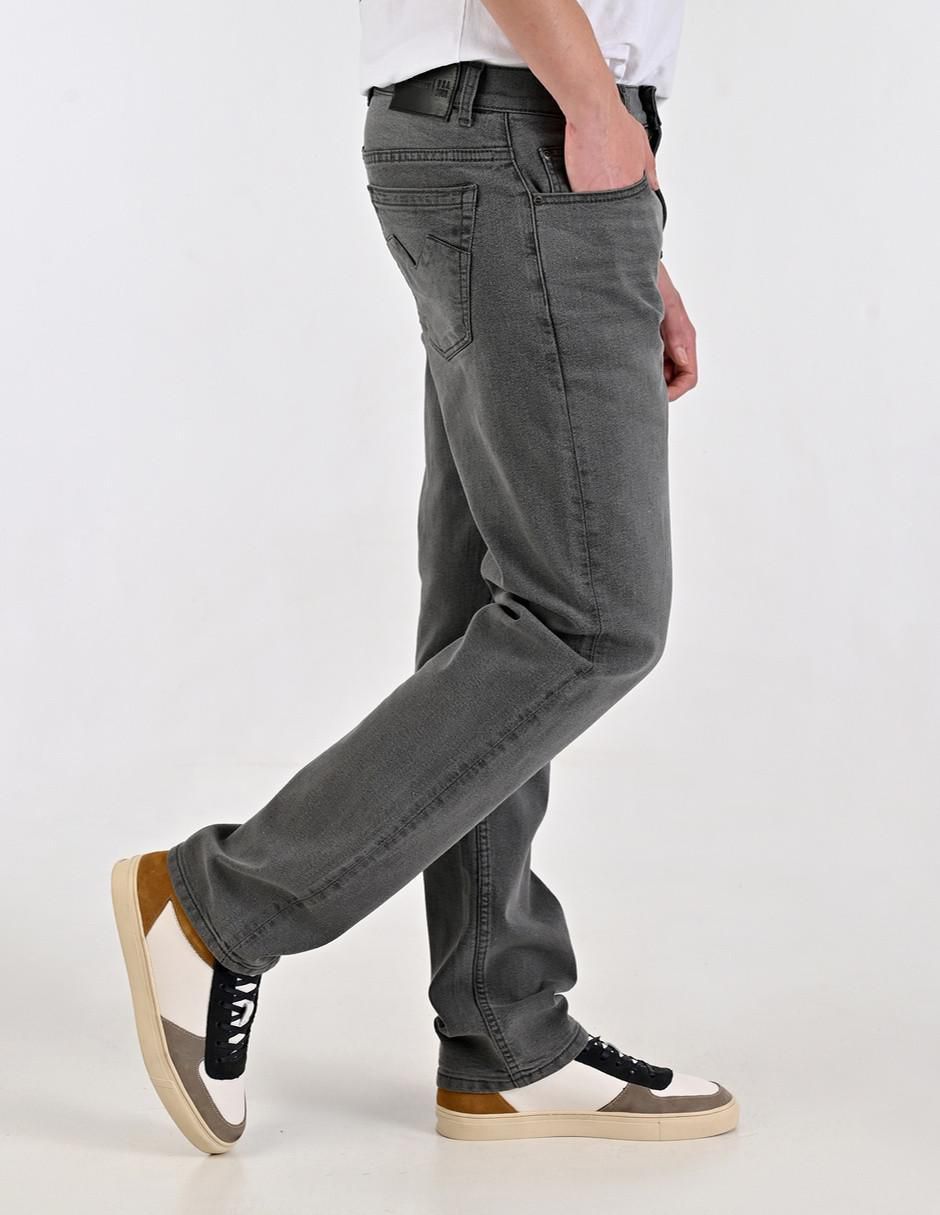"jeans" regular straight supply 14-0540-2944 "lavado" whisker "para hombre"