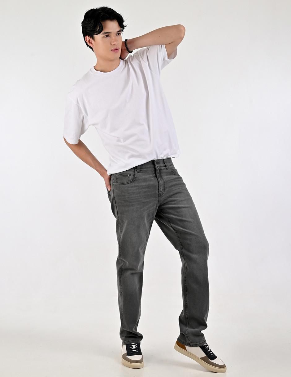 "jeans" regular straight supply 14-0540-2944 "lavado" whisker "para hombre"
