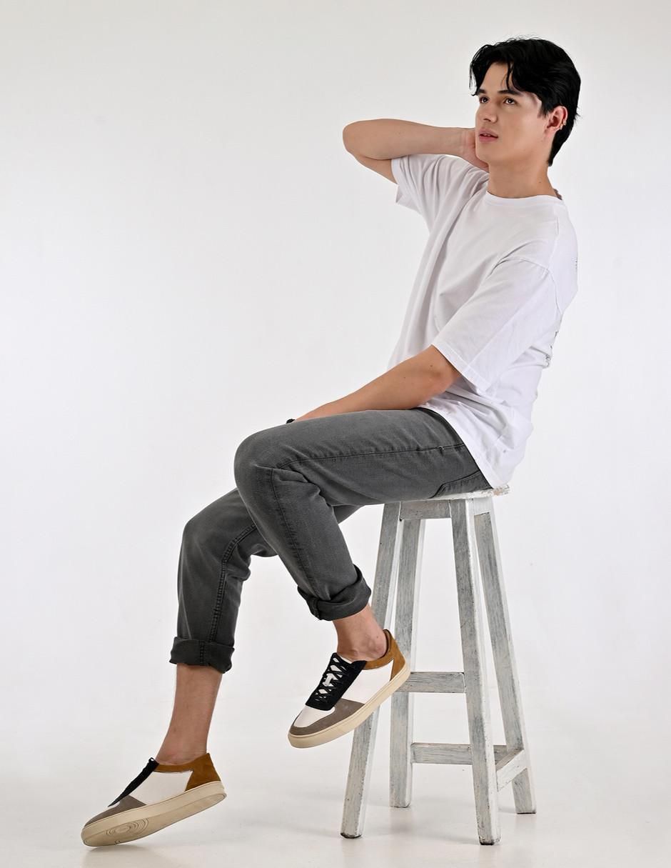 "jeans" regular straight supply 14-0540-2944 "lavado" whisker "para hombre"