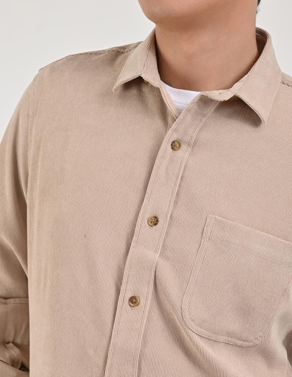 "camisa/sobrecamisa" casual supply "de" (si aplica) mezcla de materiales "manga" larga "para hombre"