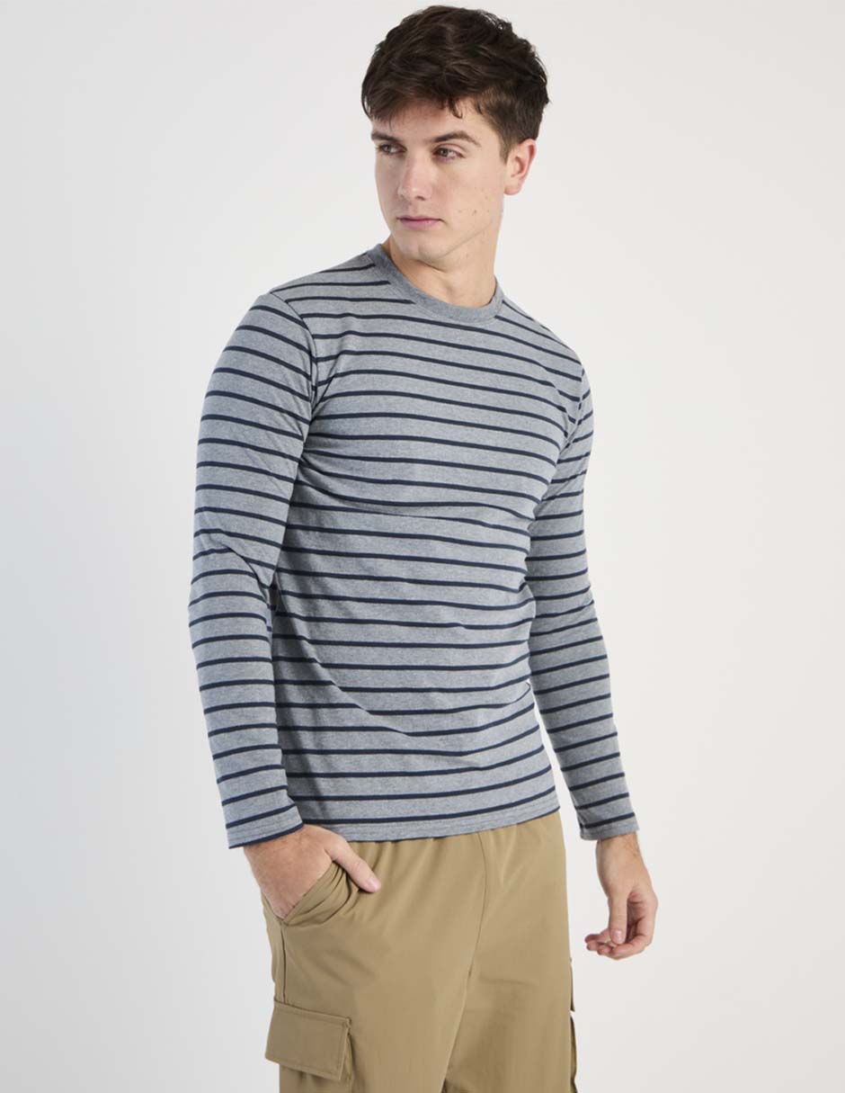 Playera cuello redondo para hombre