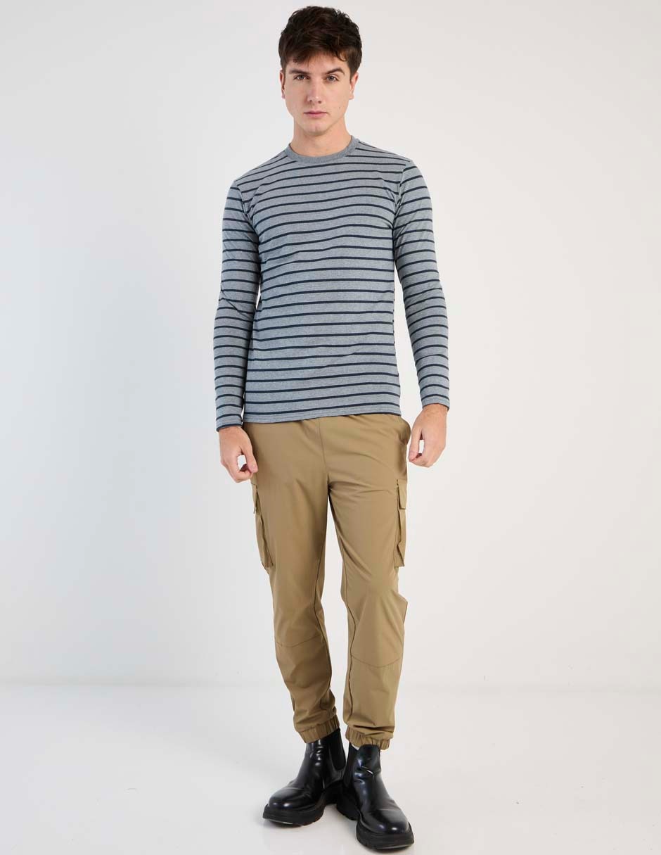 Playera cuello redondo para hombre 3