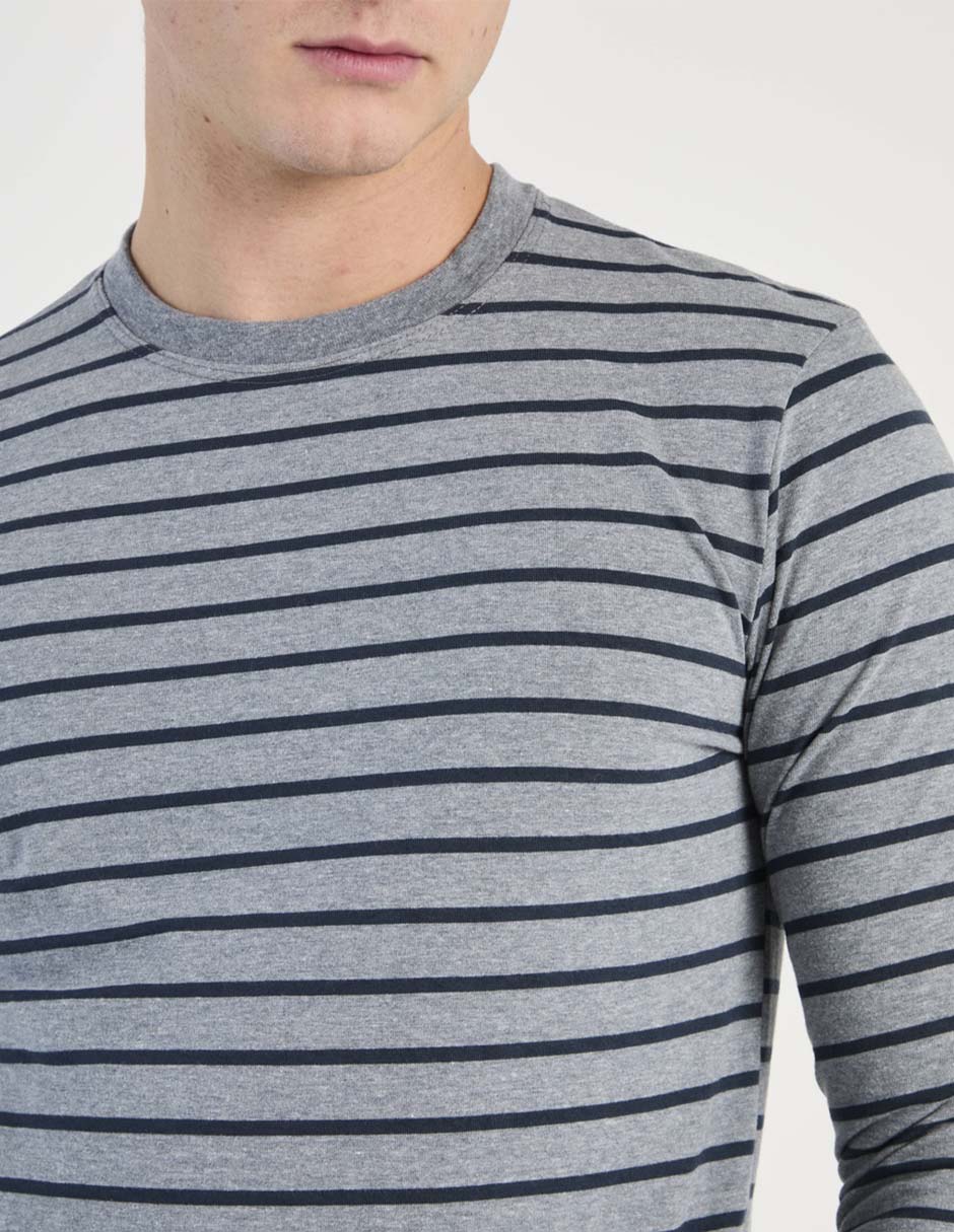 Playera cuello redondo para hombre 4