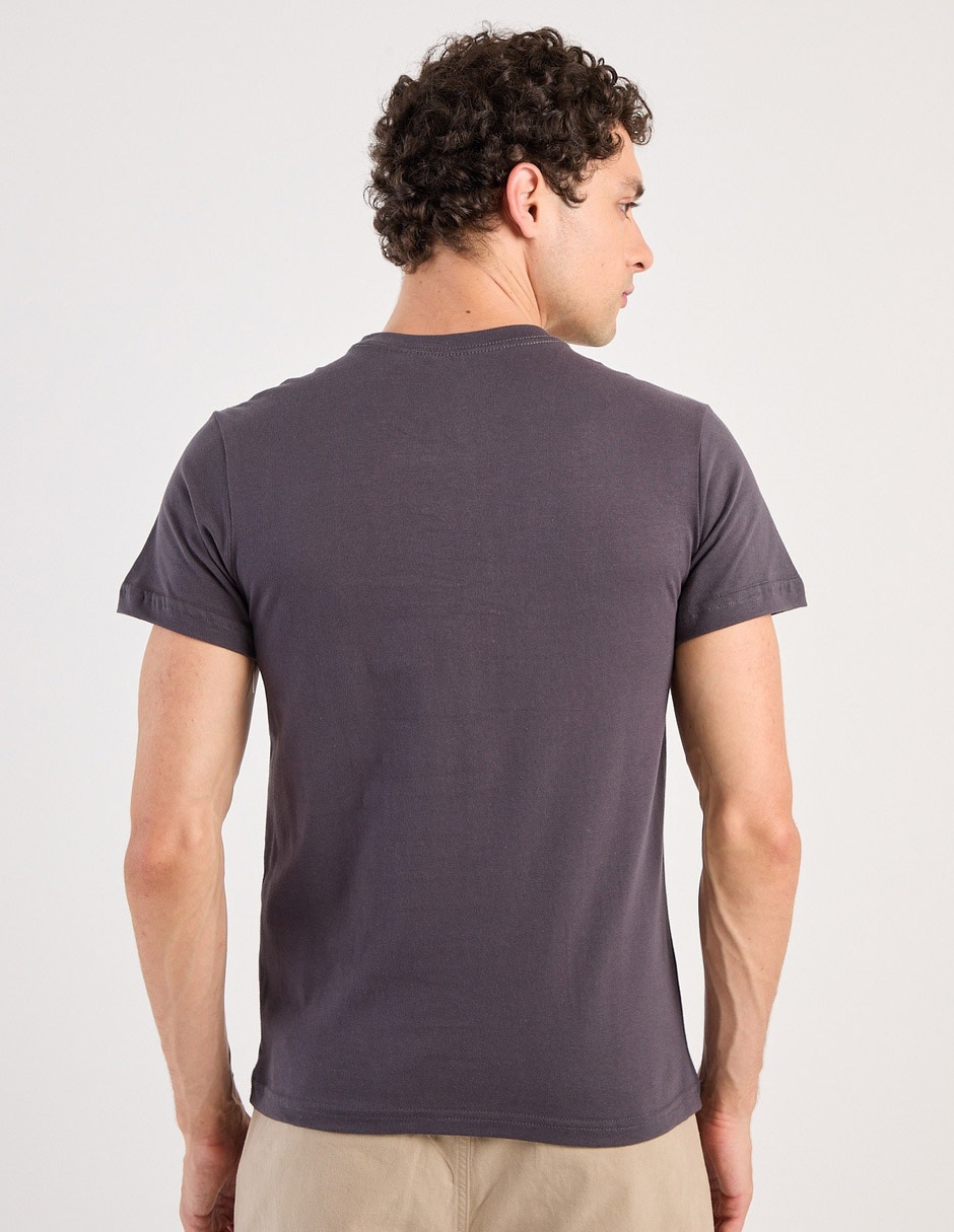 Playera cuello redondo para hombre