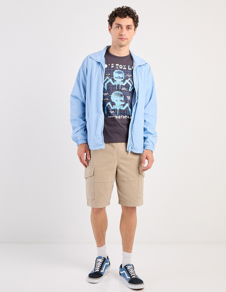 Playera cuello redondo para hombre