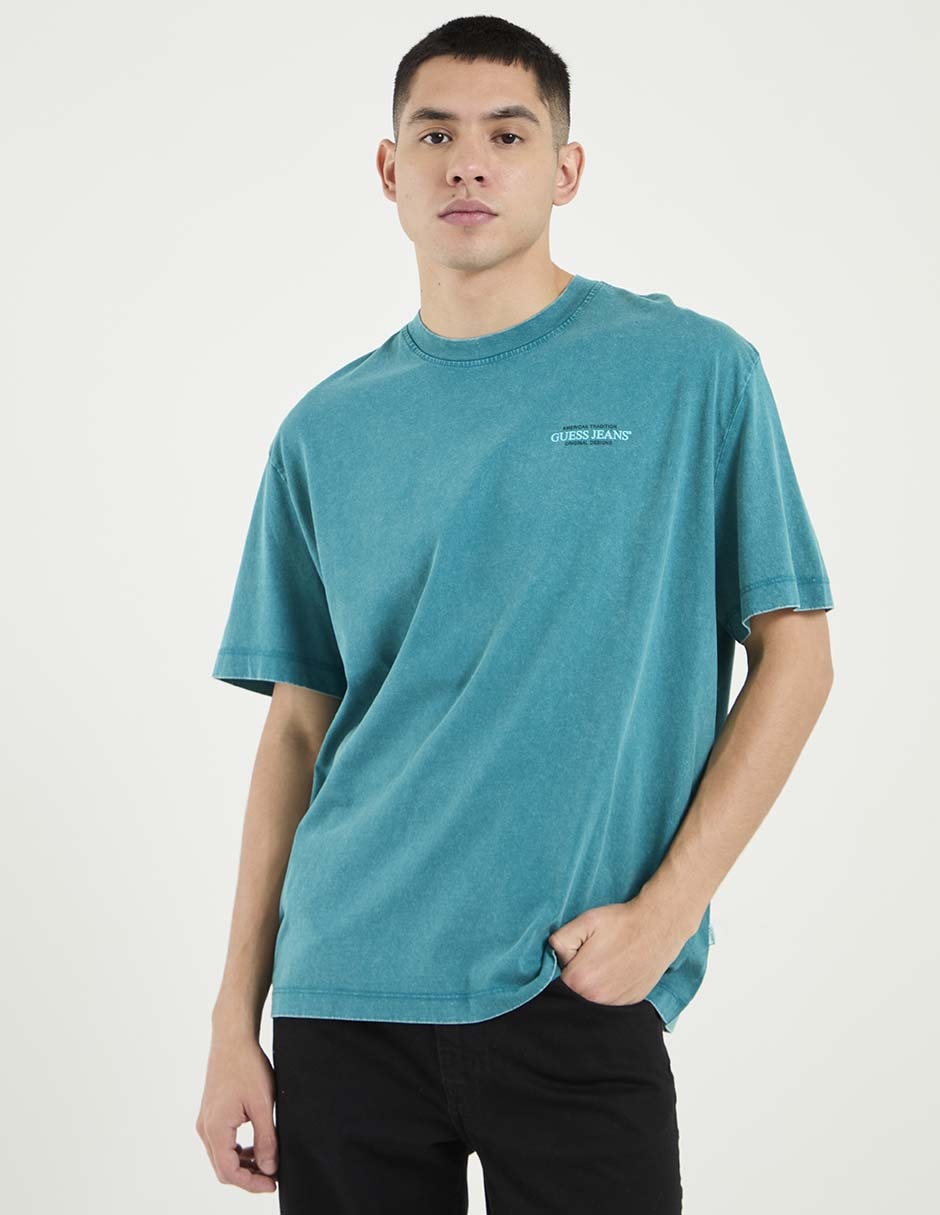 Playera cuello redondo para hombre