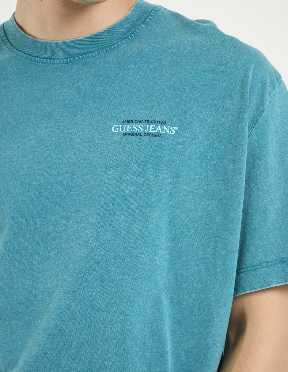 Playera cuello redondo para hombre 4
