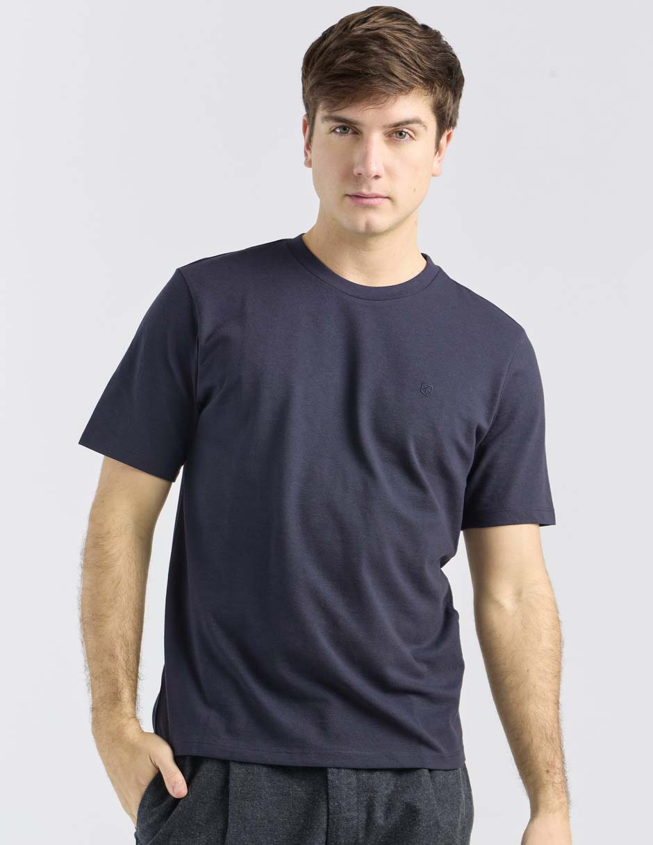 Playera cuello redondo para hombre