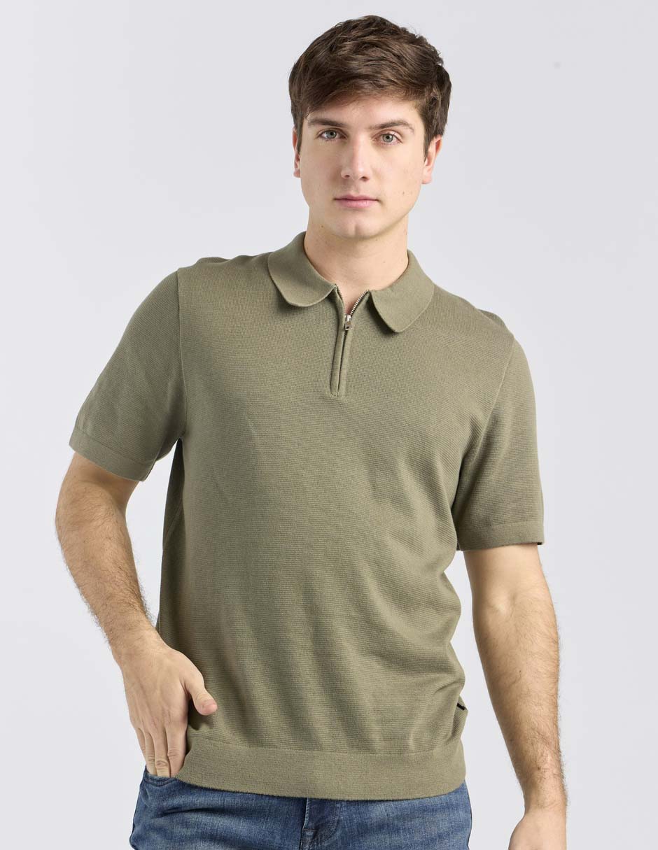 Playera tipo polo para hombre