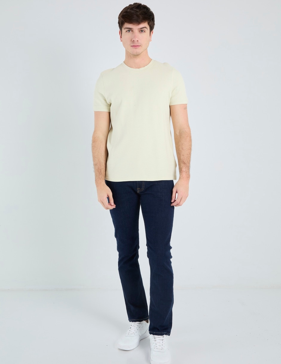 Jeans slim lavado obscuro para hombre 3