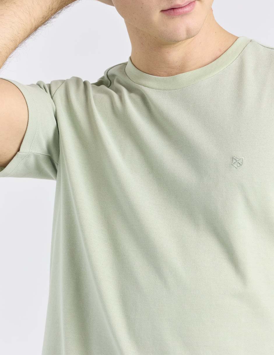 Playera cuello redondo para hombre 4