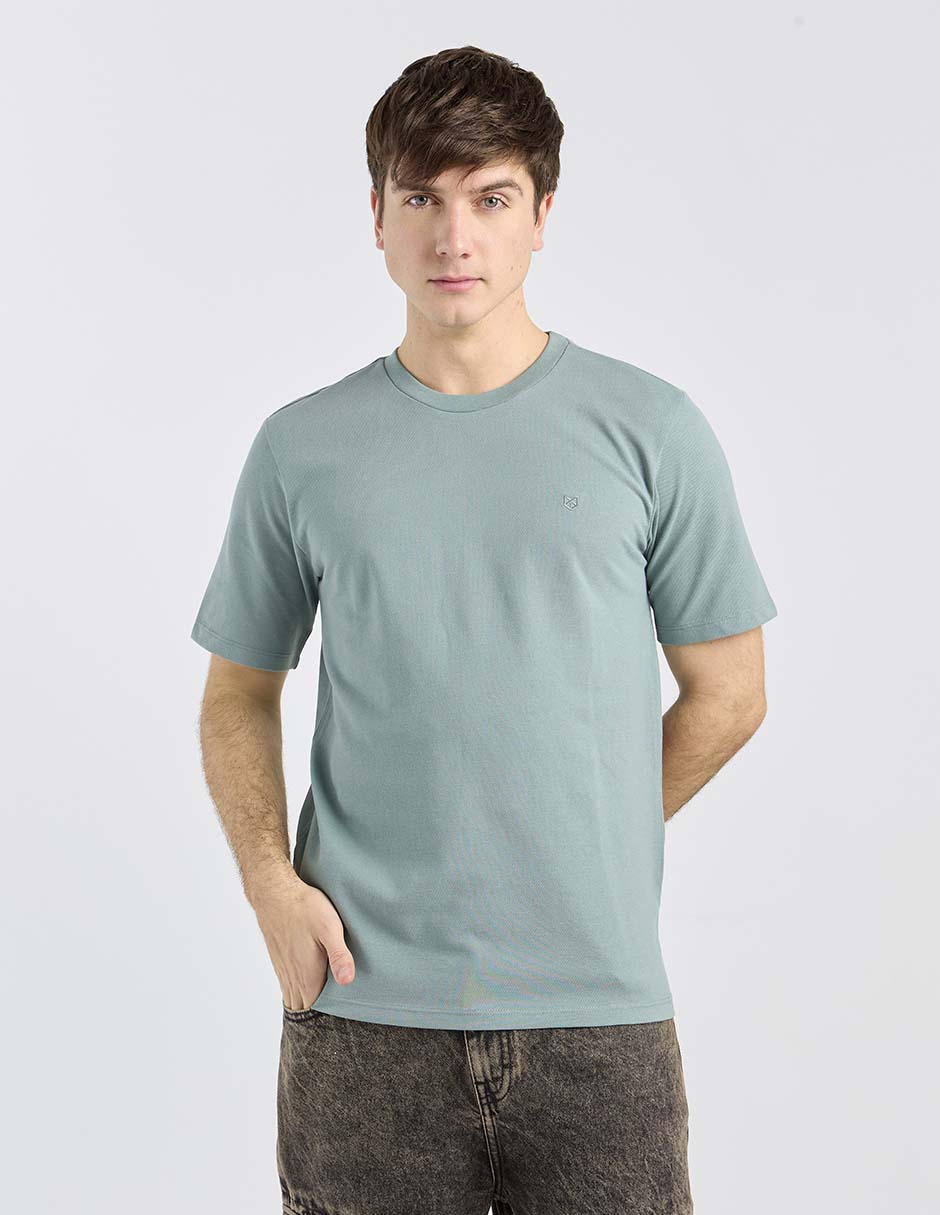Playera cuello redondo para hombre