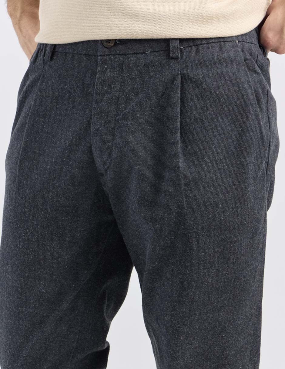 Pantalón casual chino slim de algodón para hombre 4