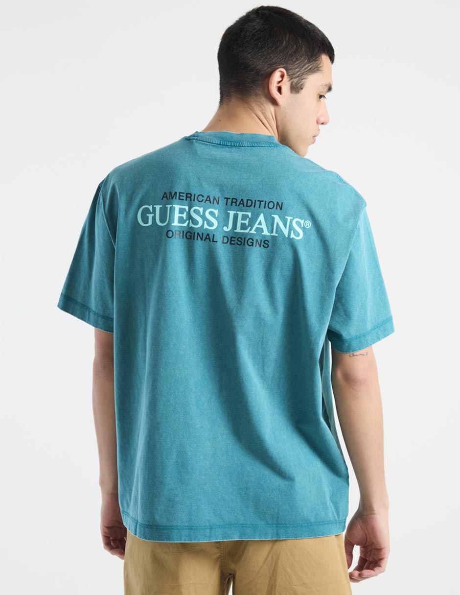 Playera cuello redondo para hombre 2