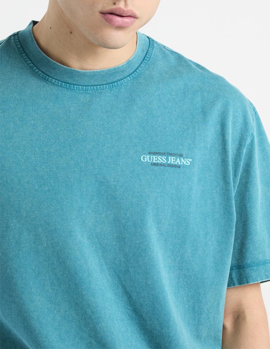 Playera cuello redondo para hombre 4