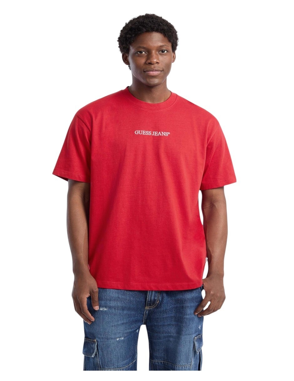 Hombre Liverpool Camiseta Guess Hombre Roja Hombre Liverpool