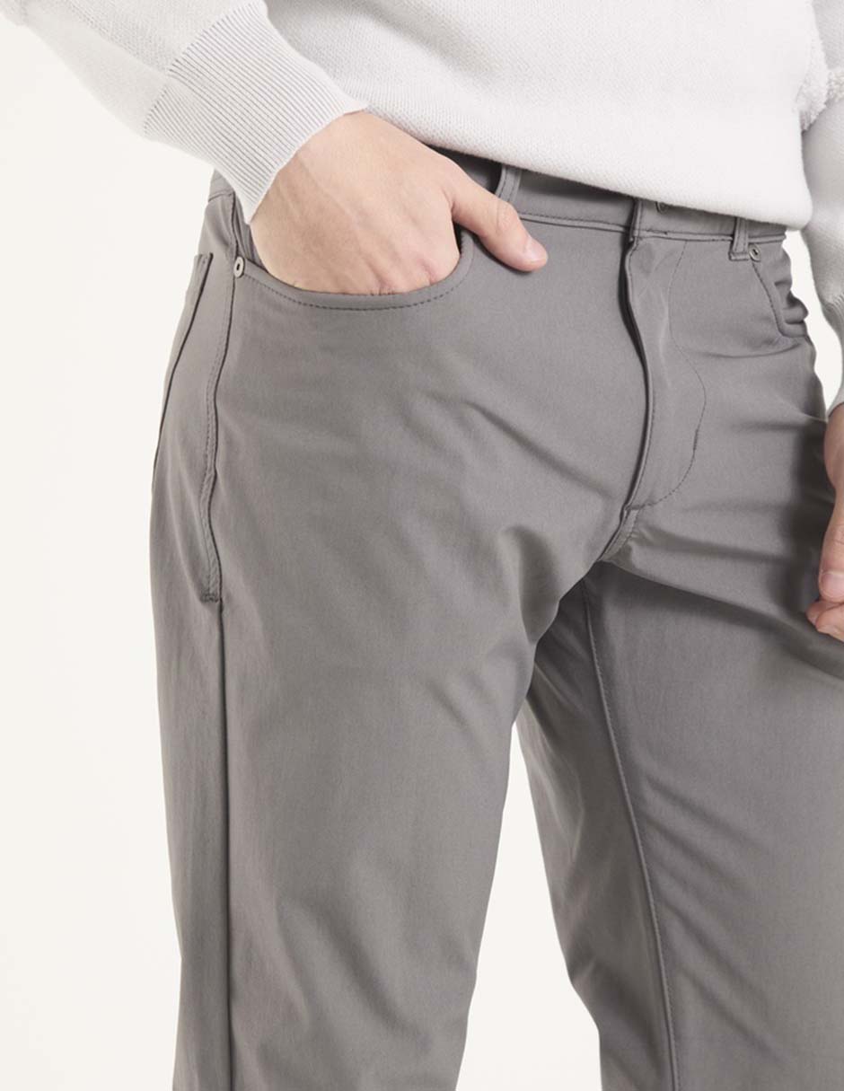 Pantalón slim de algodón para hombre 4