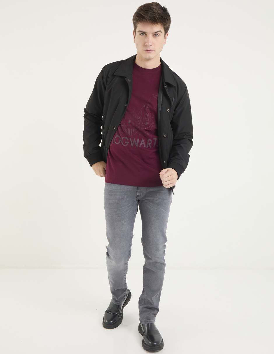 Jeans slim deslavado para hombre 3