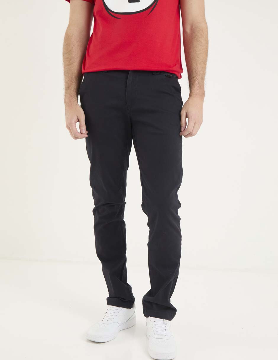 Pantalón casual slim para hombre