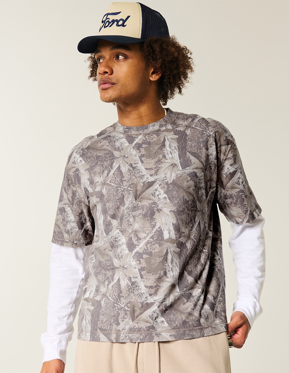 Playera cuello redondo para hombre