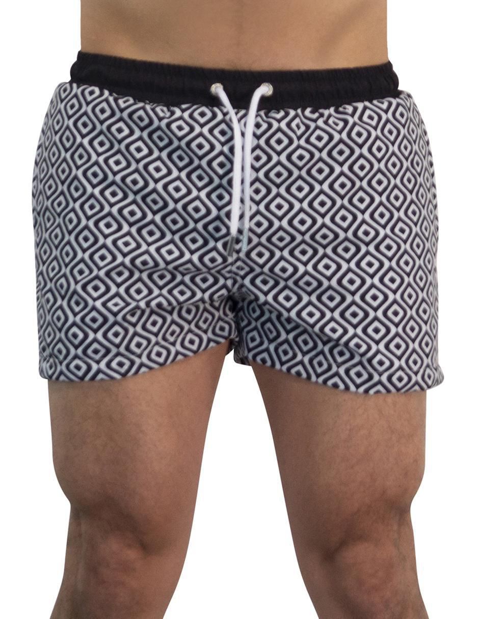 "traje de baño" john leopard con bolsillos "para hombre"