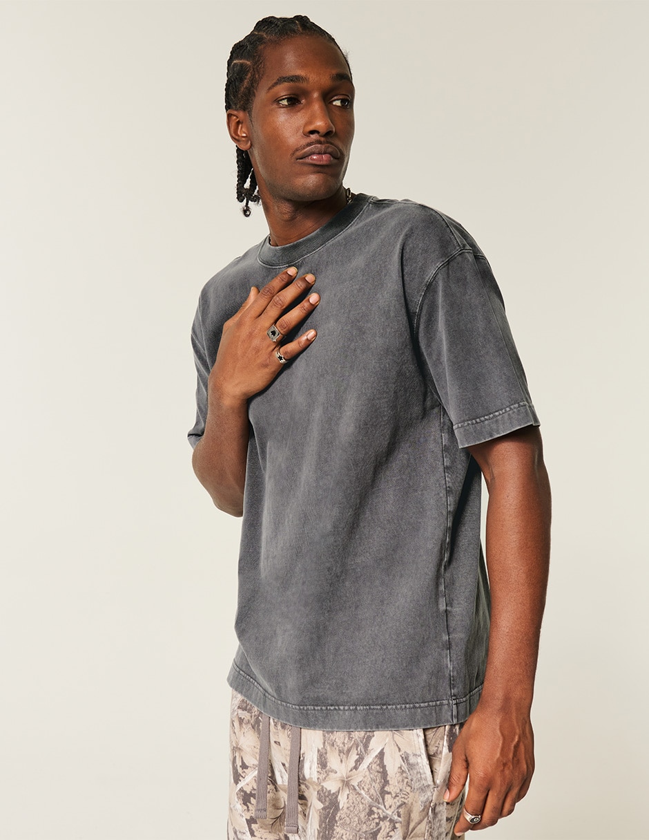 Playera cuello redondo para hombre