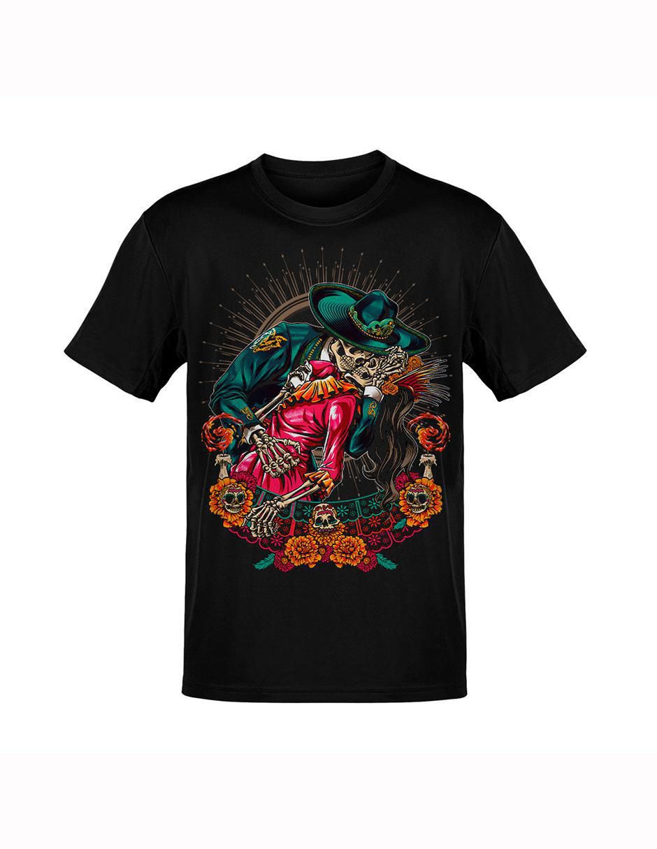 Playera beso eterno cuello redondo para hombre