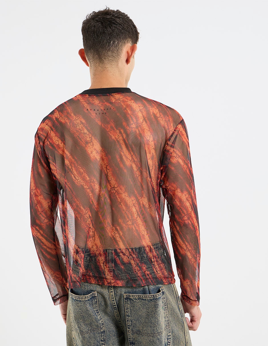 Playera cuello redondo para hombre
