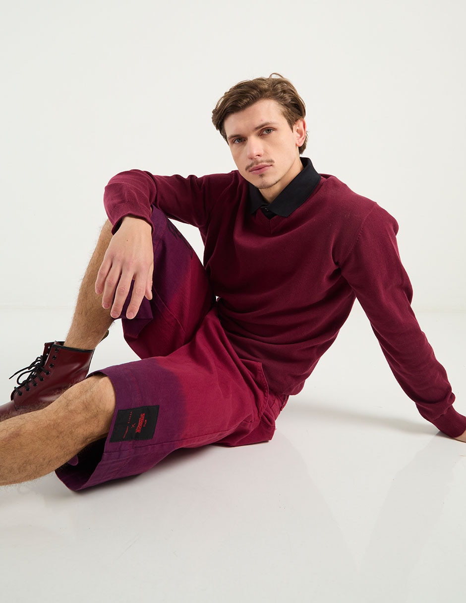 Bermuda de mezclilla para hombre 3