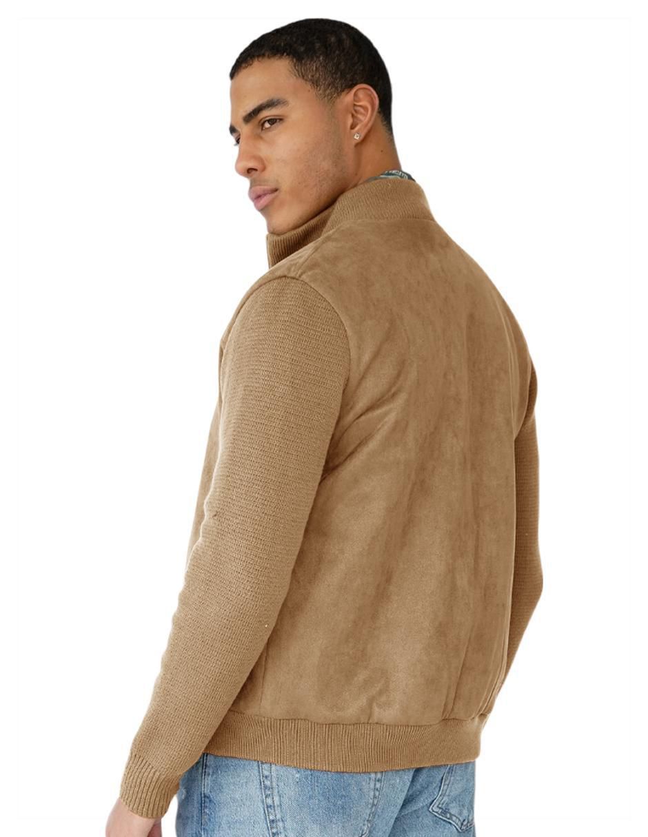 Chamarra casual con bolsillos para hombre 3