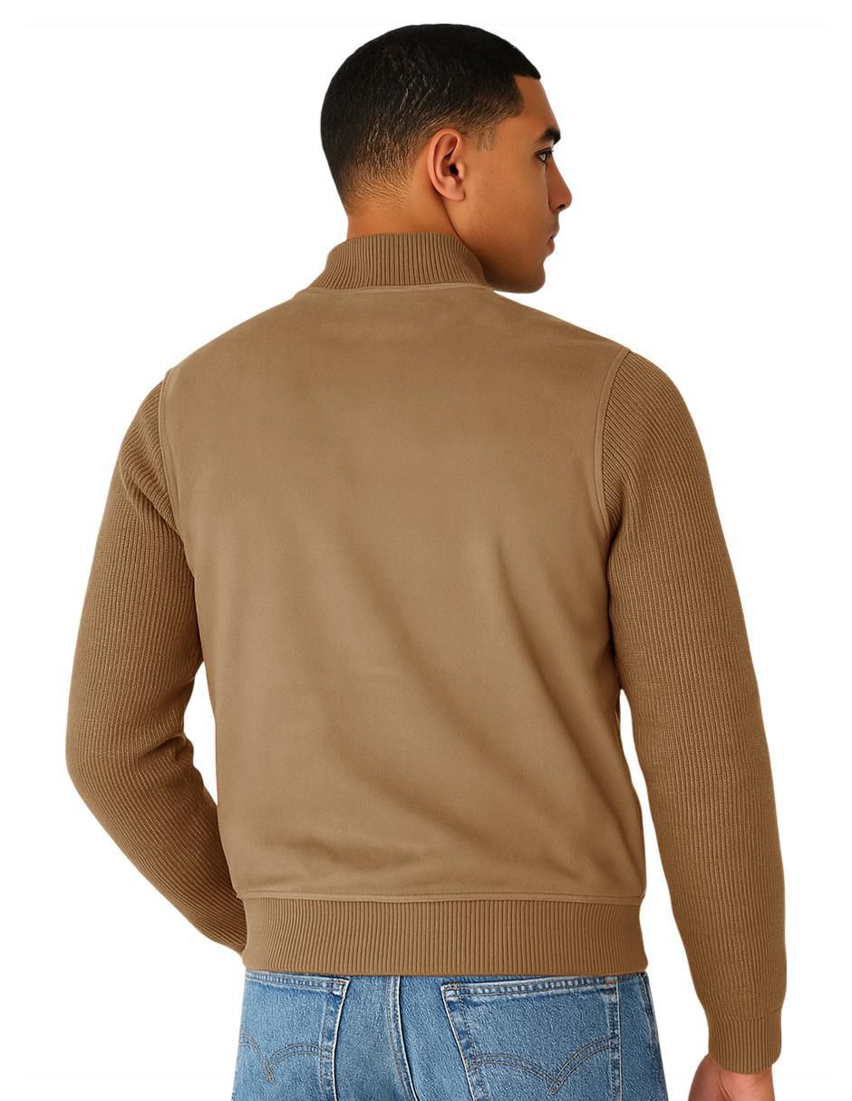 Chamarra casual con bolsillos para hombre 4