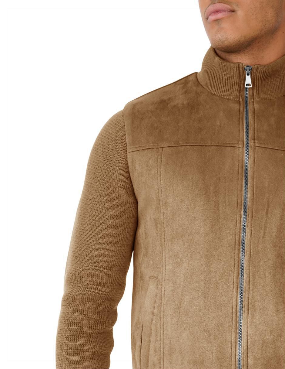 Chamarra casual con bolsillos para hombre 5