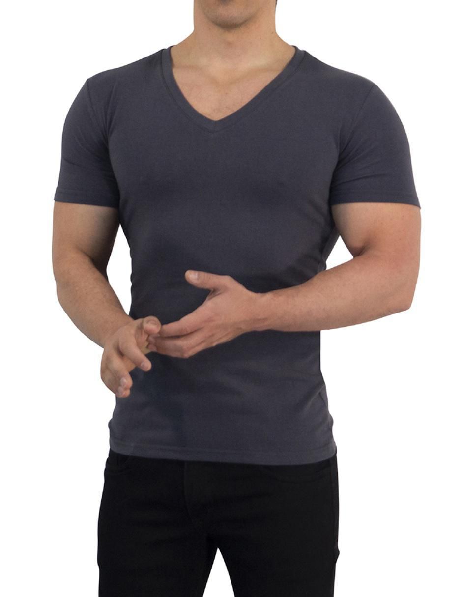 "set playera/playera" john leopard cuello v profundo "cuello" v "para hombre"