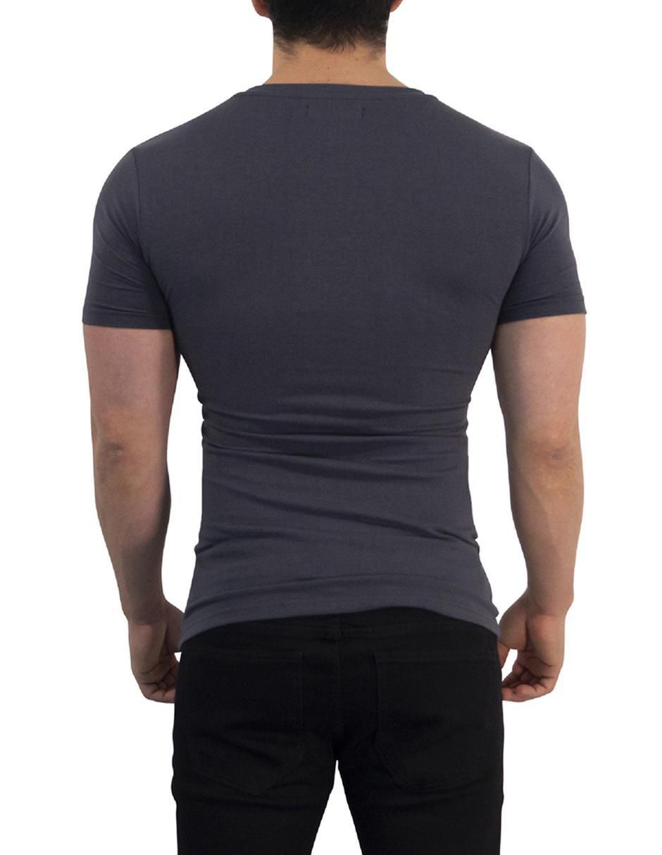 "set playera/playera" john leopard cuello v profundo "cuello" v "para hombre"