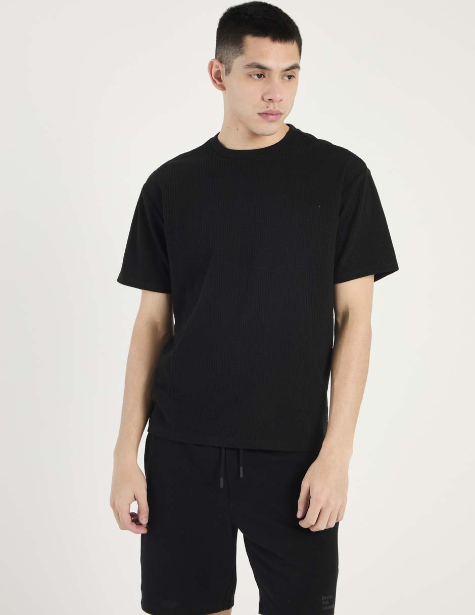 Playera cuello redondo para hombre