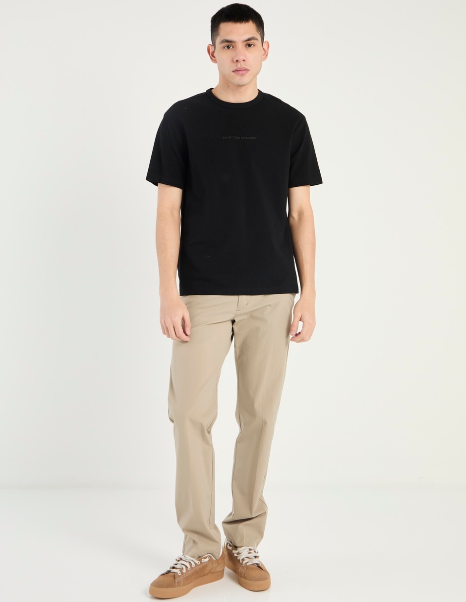 Playera cuello redondo para hombre 3