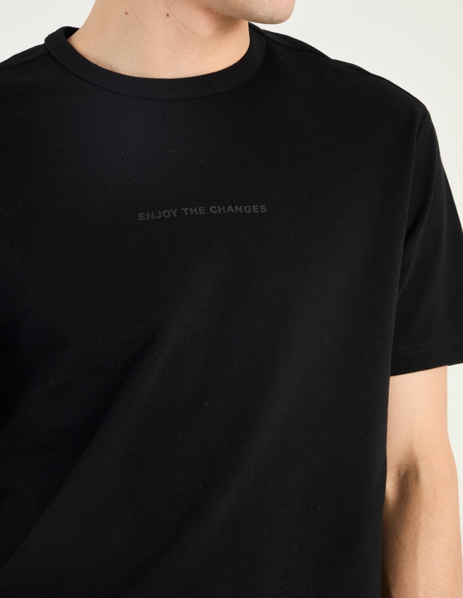 Playera cuello redondo para hombre 4