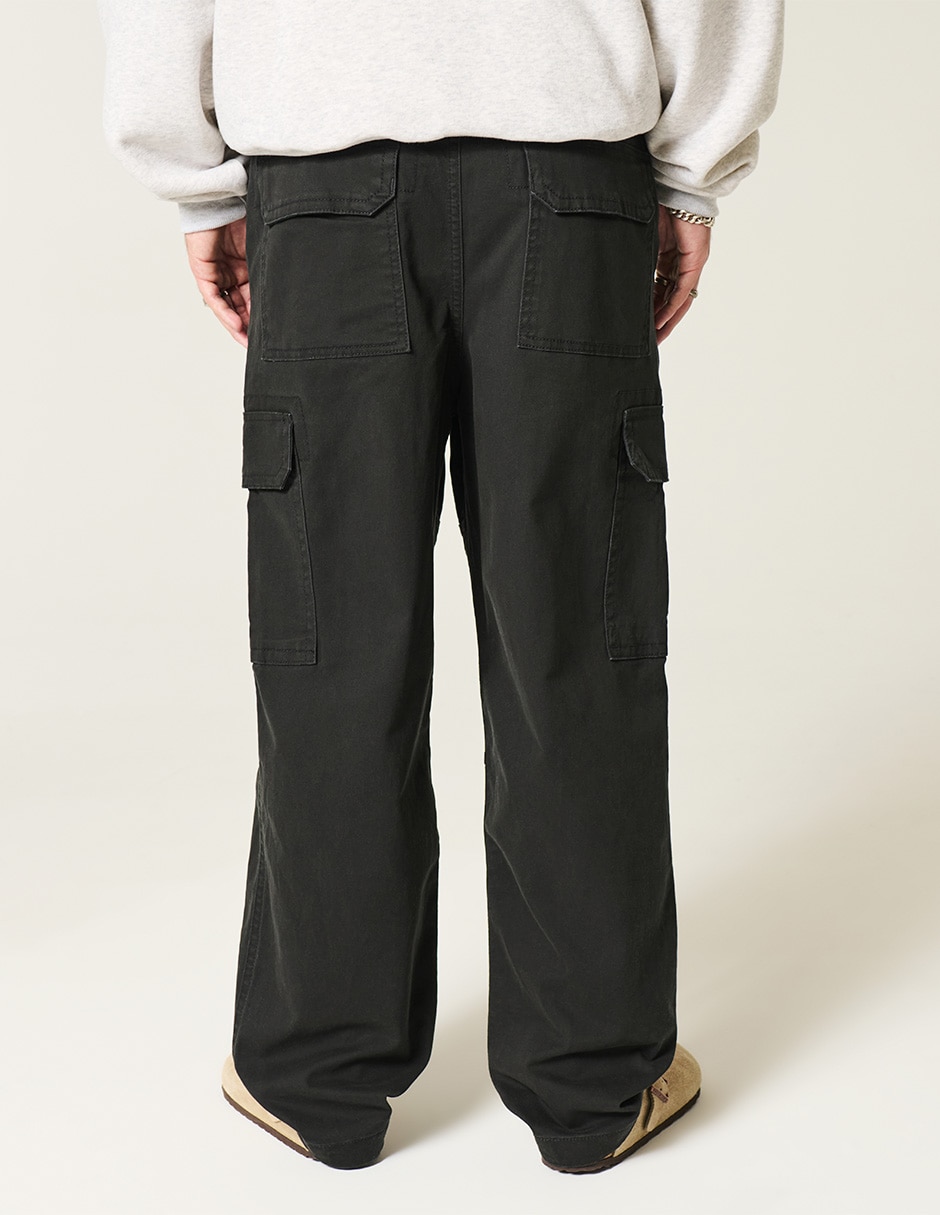 Pantalón cargo baggy de algodon para hombre 3