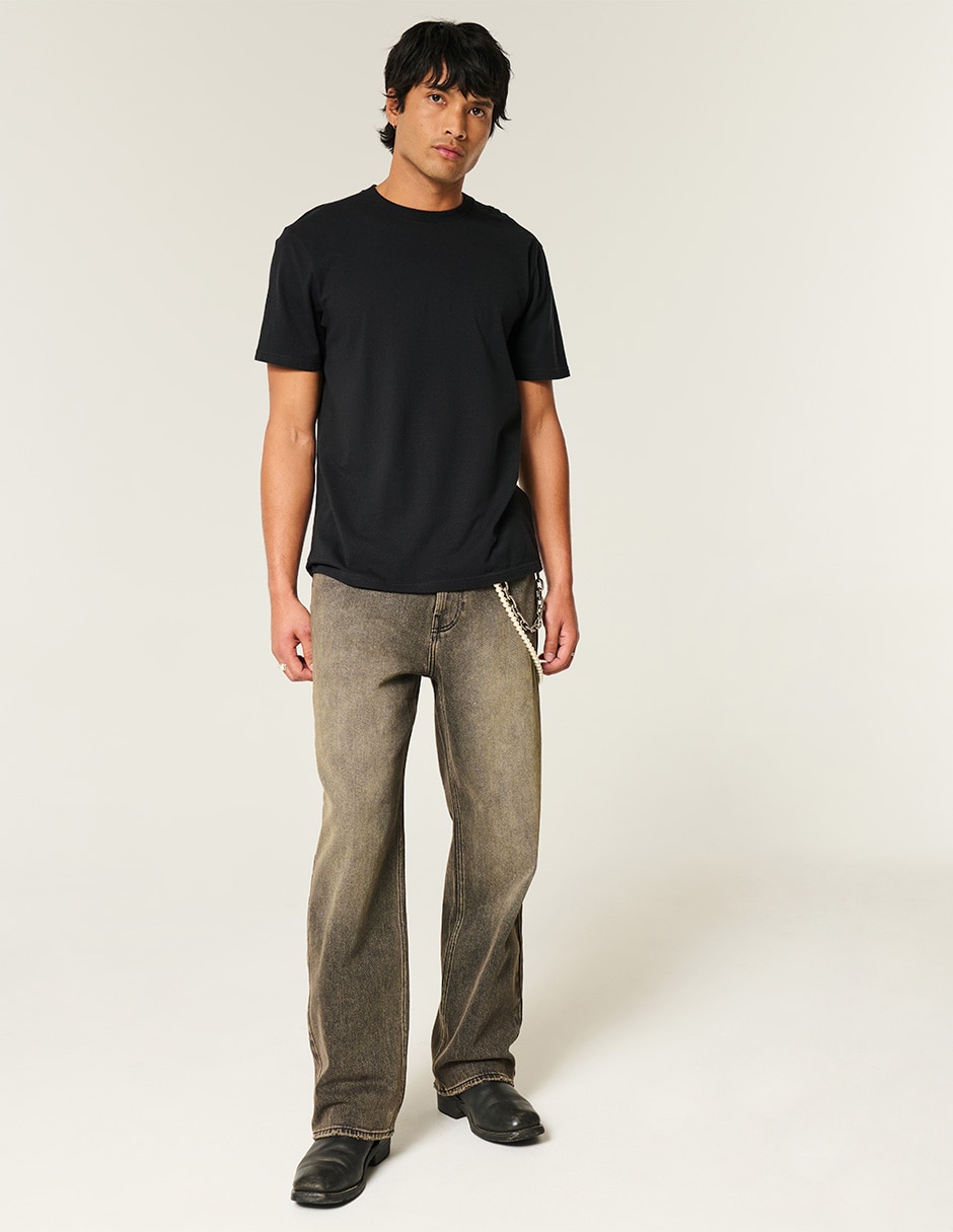 Playera cuello redondo para hombre